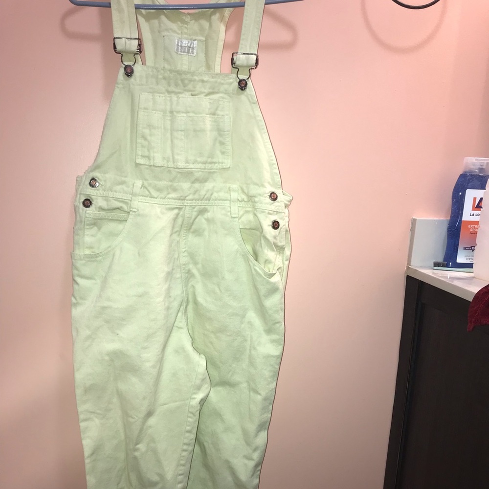 Amazing vintage neon overalls